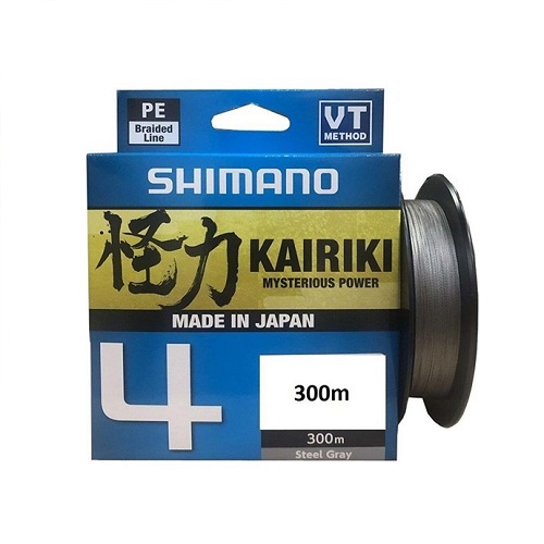 SHIMANO KAIRIKI 4 0.16MM 8.1KG 300M STEEL GREEN LDM64TE1516030G