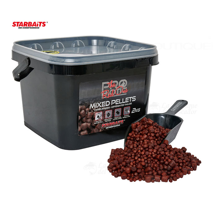 STARBAITS MIXED PELLETS RED ONE 2Kg 34691