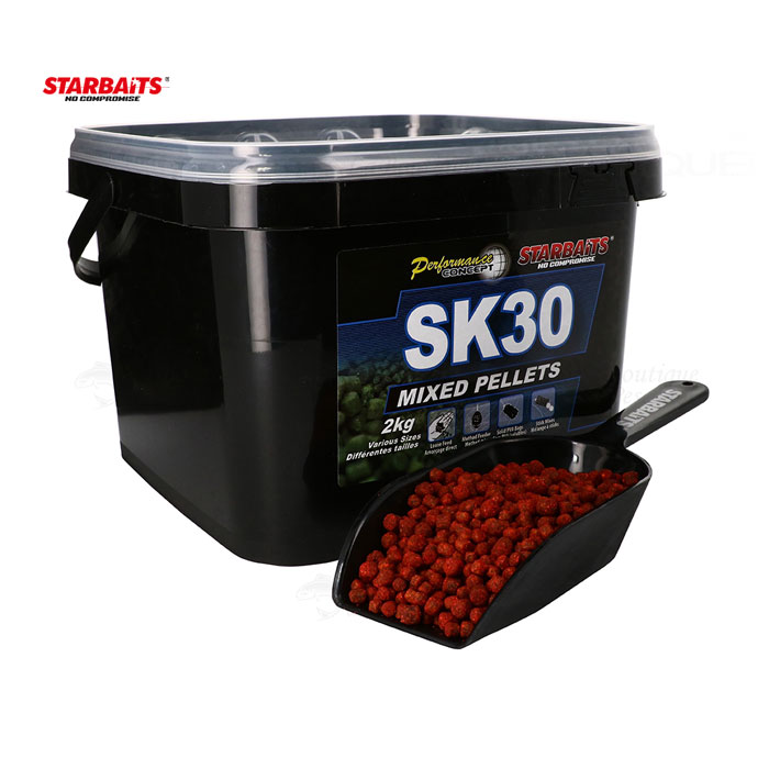 [34162] STARBAITS MIXED PELLETS SK30 2Kg 34162