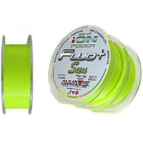 AWA SHIMA ION POWER FLUO + SUN 0.234MM 300M