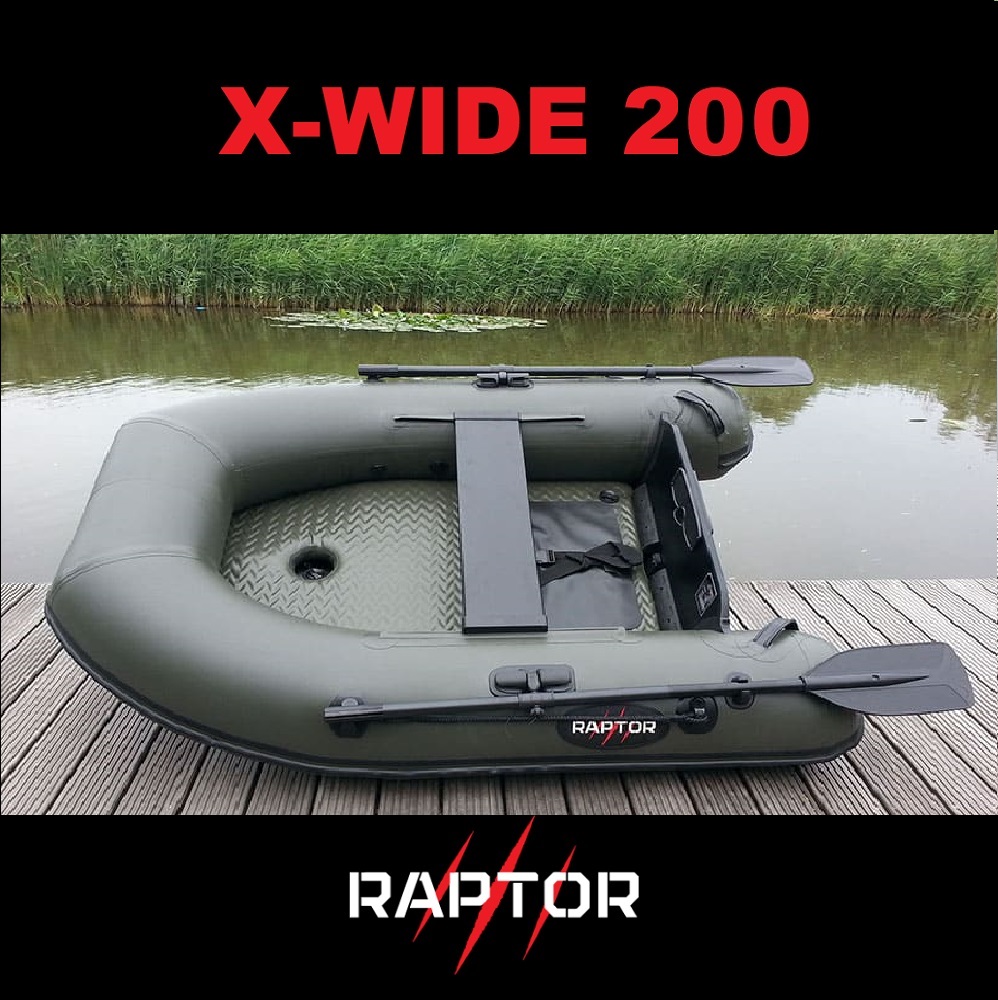 [PROV1558] RAPTOR 200 X WIDE CARBON GREEN AIRDECK (SUELO HINCHABLE)