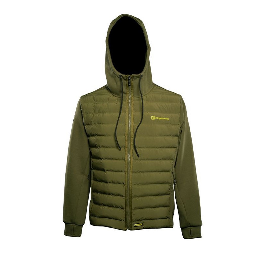 RIDGEMONKEY APEarel HEAVYWEIGHT ZIP JACKET GREEN Size S RM647