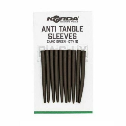 [KBX025] Korda Anti-enredos Basix Anti Tangle Sleeves Camo Green
