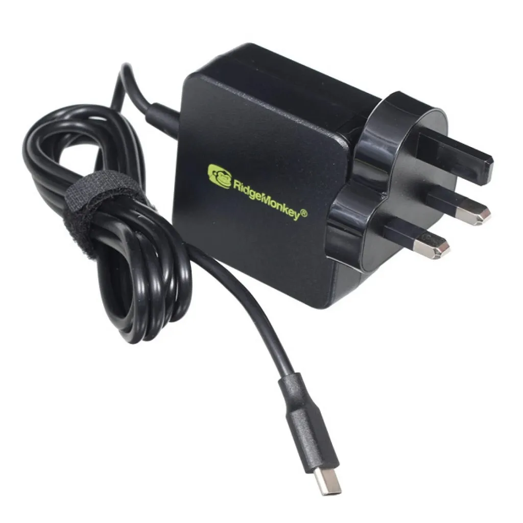 [RM142] RIDGEMONKEY VAULT 45W USB C MAINS POWER ADAPTOR RM142