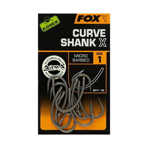 FOX EDGES ARMAPOINT CURVE SHANK X SIZE 4 CHK223