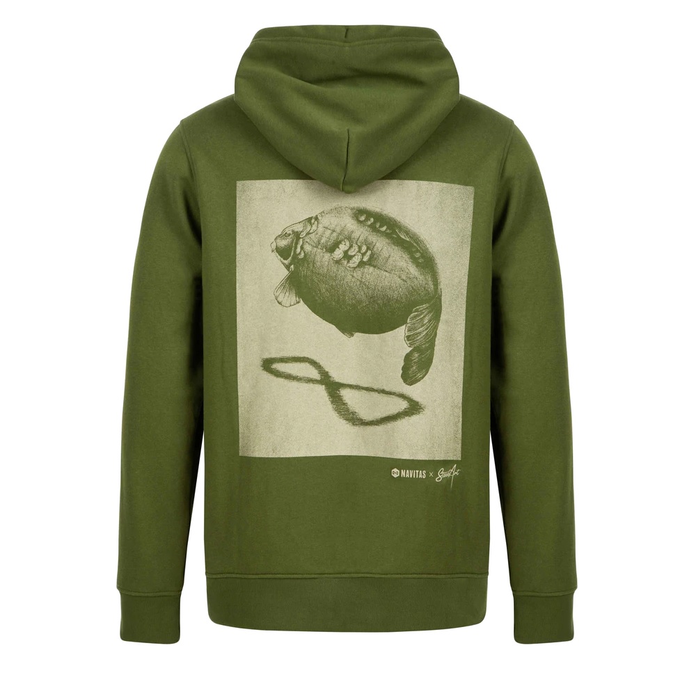 [NTTH4633-XL] NAVITAS STANNART SHADOW HOODY GREEN XL NTTH4633 XL