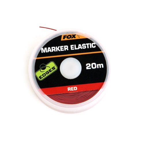 Fox Edges Marker Elastic Red 20m