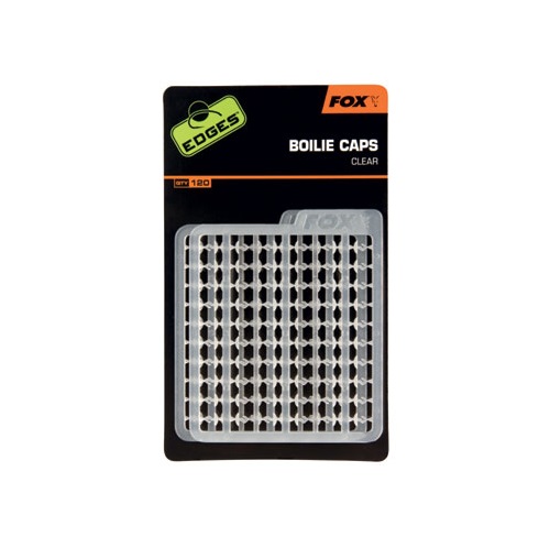 Fox Edges Boilie Caps Clear 120 Pcs