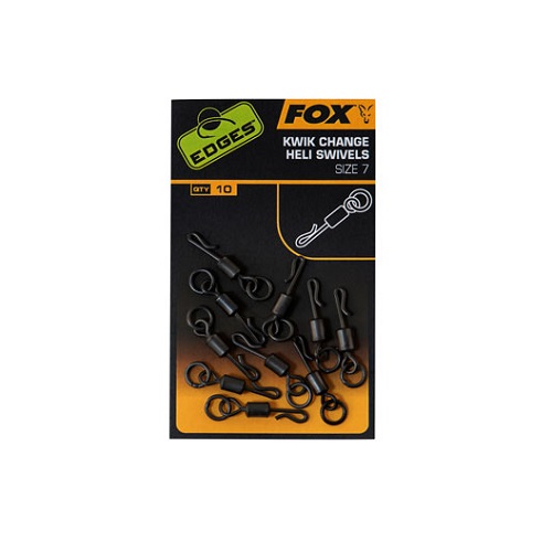 FOX EDGES KWIK CHANGE HELI SWIVELS SIZE 7 CAC700