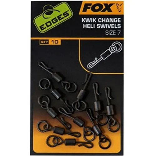 [CAC700] Fox Edges Kwik Change Heli Swivels Size7