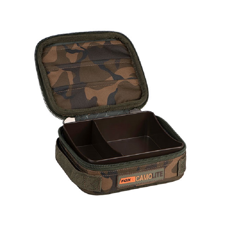 [CLU439] FOX CAMOLITE RIGID LEAD & BITS BAG CLU439