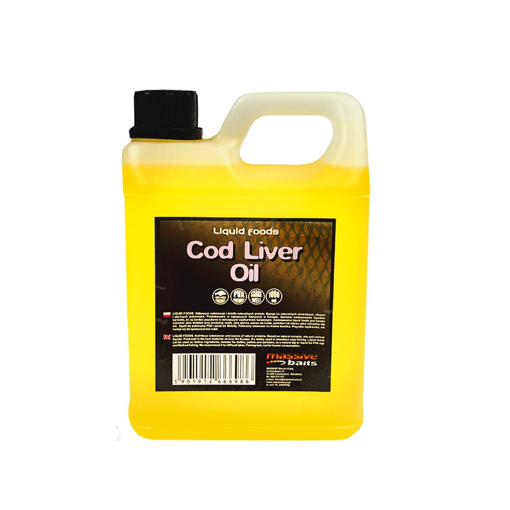 MASSIVE BAITS COD LIVER OIL 1Ltr LQ014