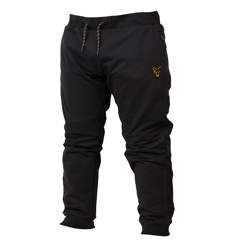 FOX COLLECTION BLACK/ORANGE LW JOGGER Size XXL CCL041