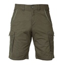 Fox Collection Green & Silver Combat Trousers Shorts Size S