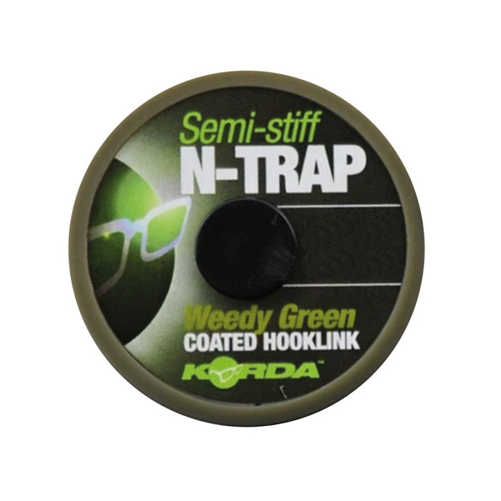 KORDA N TRAP SEMI STIFF WEEDY GREEN 30Lb 20m KNT06