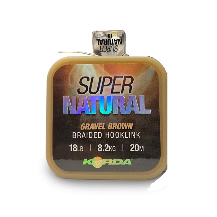 [KSNB18] KORDA SUPER NATURAL GRAVEL BROWN 18LB 20M KSNB18
