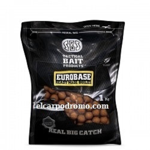 [70059] SBS BAITS EUROBASE BOILIES GARLIC (20 MM) 70059