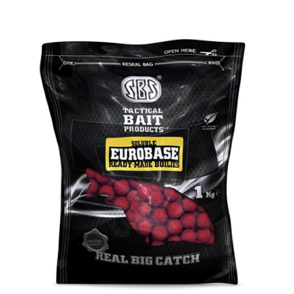 SBS BAITS SOLUBLE EUROBASE BOILIES FRANKFURTER SAUSAGE (20 MM) 70001