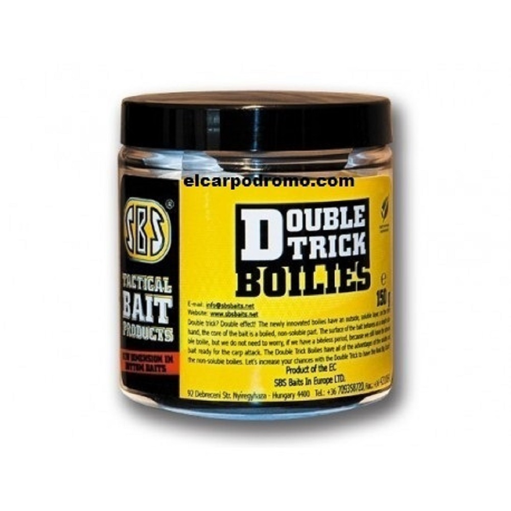 [PROV0435] SBS BAITS DOUBLE TRICK BOILIES WAFTERS C1
