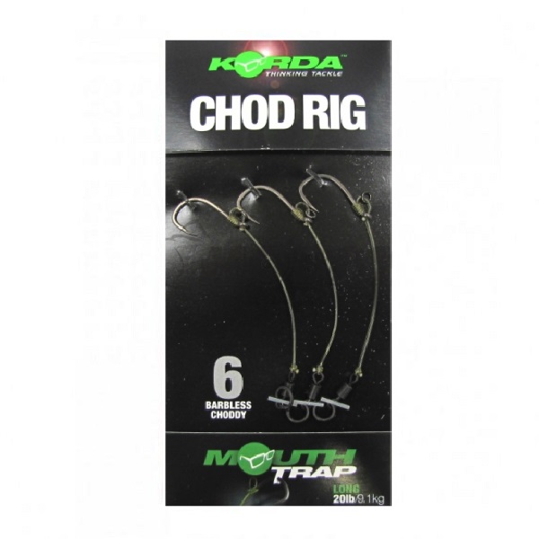 [KCR029] KORDA CHOD RIG LONG BARBLESS Size 6 KCR029