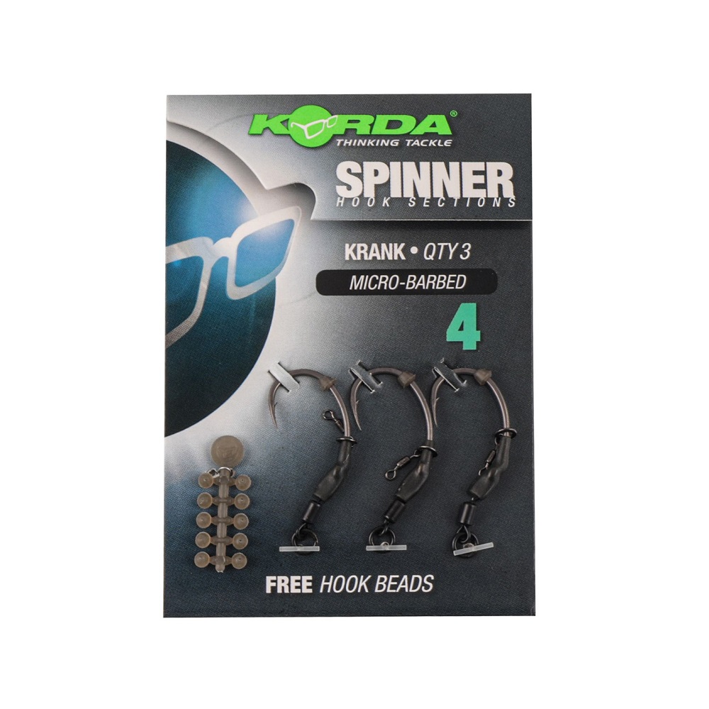 [KRC126] KORDA SPINNER HOOK SECTIONS KRANK Size 4 KCR126