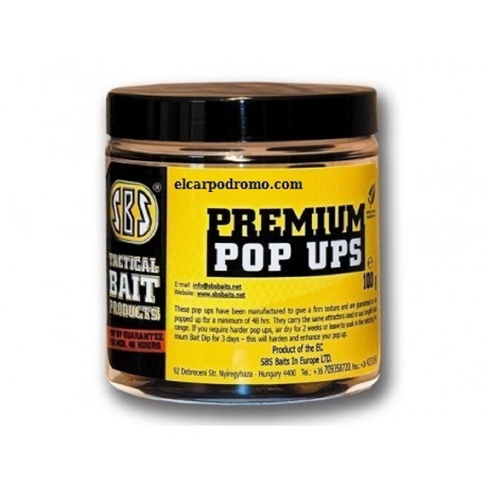 SBS PREMIUM POP UPS M1 BLANCO 16-18-20 MM (100 G)