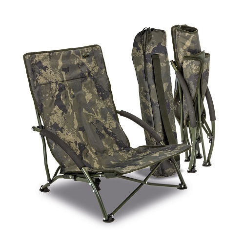 [CA06] SOLAR TACKLE UNDERCOVER CAMO FOLDABLE EASY CHAIR CA06