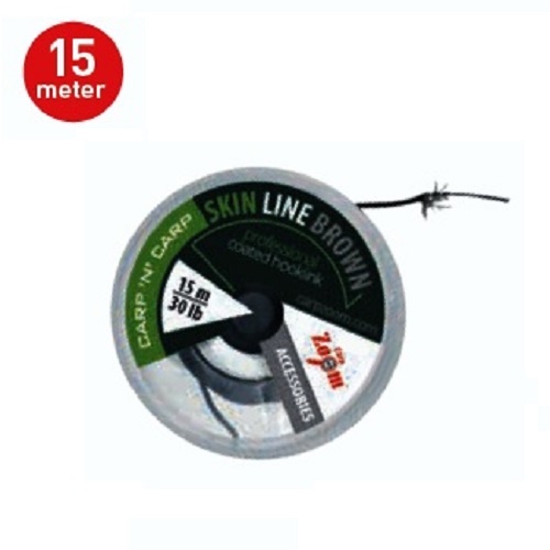 CARP ZOOM SKINLINE X4 MATTE BROWN 15M 30LB CZ3733