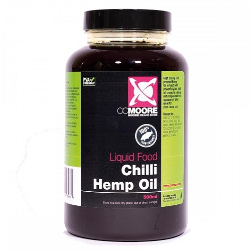 [92600] CC MOORE CHILLI HEMP OIL 500ML 92600