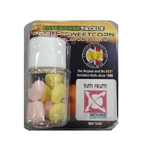 ENTERPRISE TACKLE POPUPS SWEETCORN TUTTI FRUTTI ET13FCCT