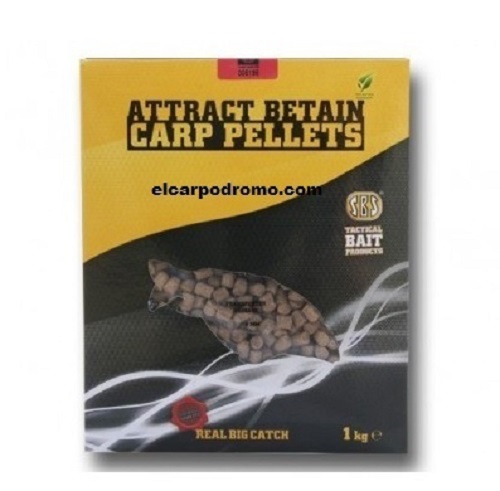 SBS ATTRACCT BETAIN CARP PELLETS GARLIC 25220
