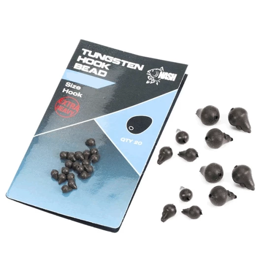 NASH TUNGSTEN HOOK BEADS SMALL Size 6 10 T8707