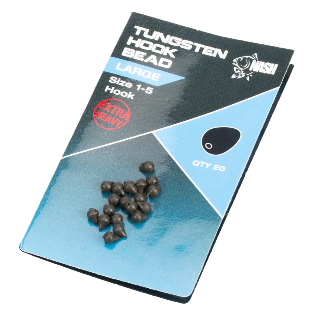 Nash Tungsten Hook Beads Small Size 6-10