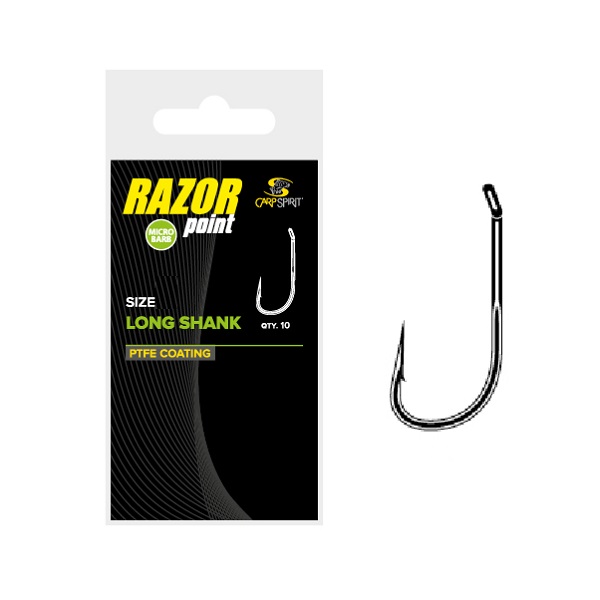 CARP SPIRIT LONG SHANK SIZE 6 X10 ACS350032