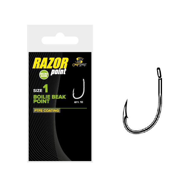 [ACS350041] CARP SPIRIT BOILIE BEAK POINT SIZE 4 X10 ACS350041