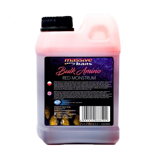 [LQ031] MASSIVE BAITS BULK AMINO RED MONSTRUM 1L LQ031