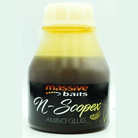 MASSIVE BAITS AMINO GLUG N SCOPEX 250ML AG010