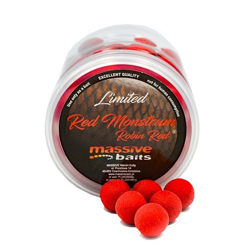MASSIVE BAITS POP UPS LIMITED RED MONSTRUM ROBIN RED 14MM 200ML PU027