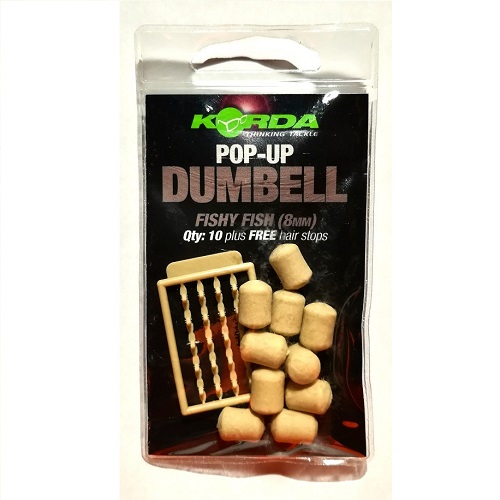 [KPB08] KORDA POP UP DUMBELL FISHY FISH 8MM KPB08