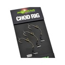 Korda Anzuelos Montados Chod Rig Short Barbed Size 4