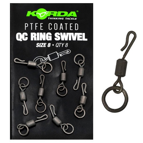 KORDA PTFE COATED QC RING SWIVEL SIZE 11 KMW003