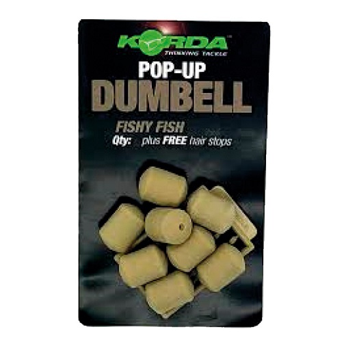 KORDA POP UP DUMBELL FISHY FISH 12MM KPB09