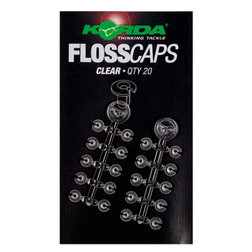 KORDA FLOSS CAPS CLEAR KFLC1