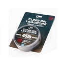 Nash Cling On Leadcore Heavy Leaded Gravel Brown 45Lb 7m