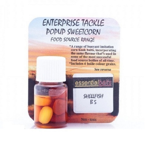 ENTERPRISE TACKLE POPUPS SWEETCORN SHELLFISH BS ET13FSSF