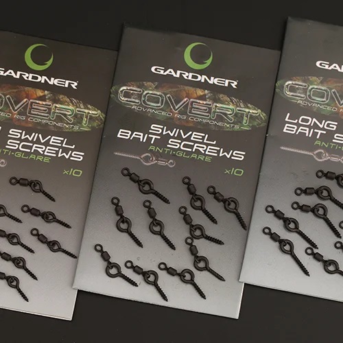 GARDNER COVERT SWIVEL BAIT SCREWS ANTI GLARE CSWB