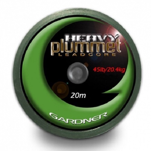GARDNER HEAVY PLUMMET LEADCORE 45LB 20.4KG GREEN PLC45G