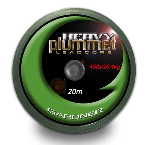 GARDNER HEAVY PLUMMET LEADCORE 45LB 20.4KG BROWN PLC45