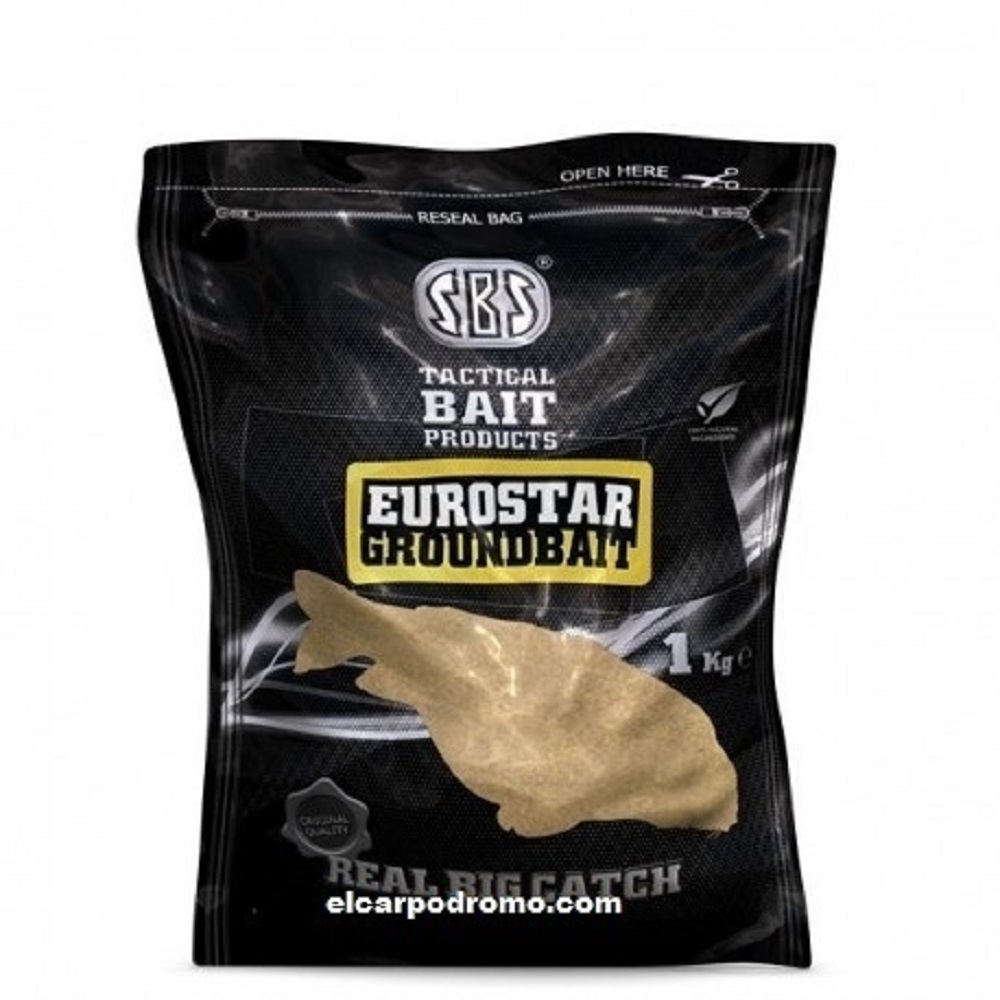 SBS EUROSTAR GROUNDBAIT GARLIC 1 KG 21823