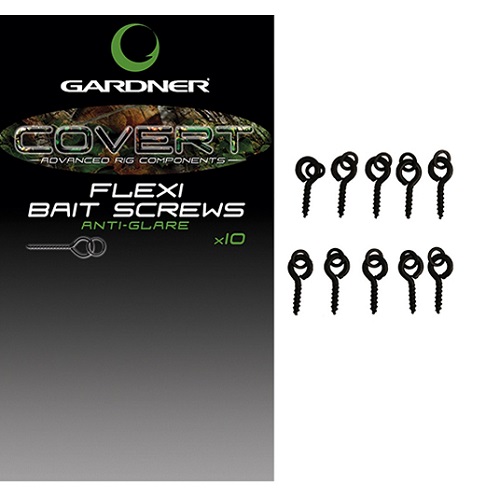 [CBS] GARDNER COVERT FLEXI BAIT SCREWS ANTI GLARE CBS